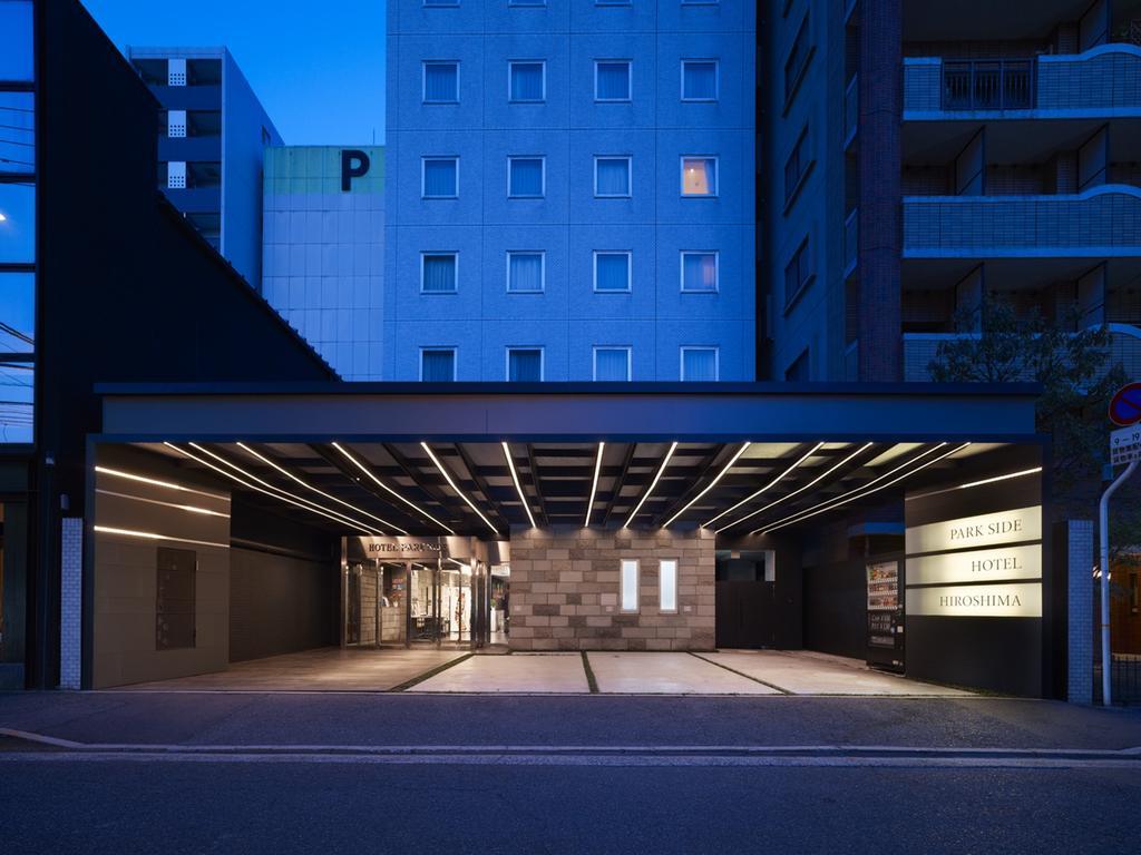 Hotel Park Side Hiroshima Peace Park Bagian luar foto