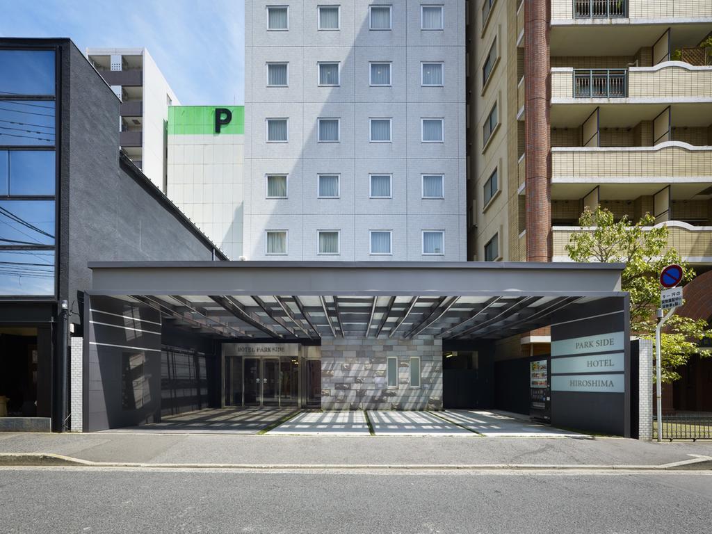 Hotel Park Side Hiroshima Peace Park Bagian luar foto