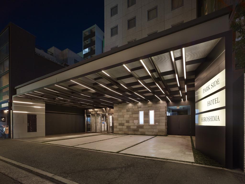 Hotel Park Side Hiroshima Peace Park Bagian luar foto